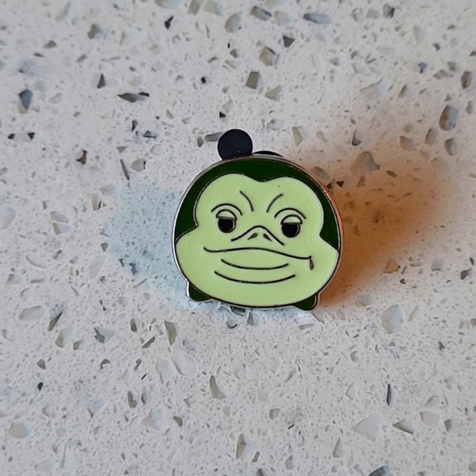 Official Disney Star Wars Jabba The Hutt Tsum Tsum Character Pin 9$